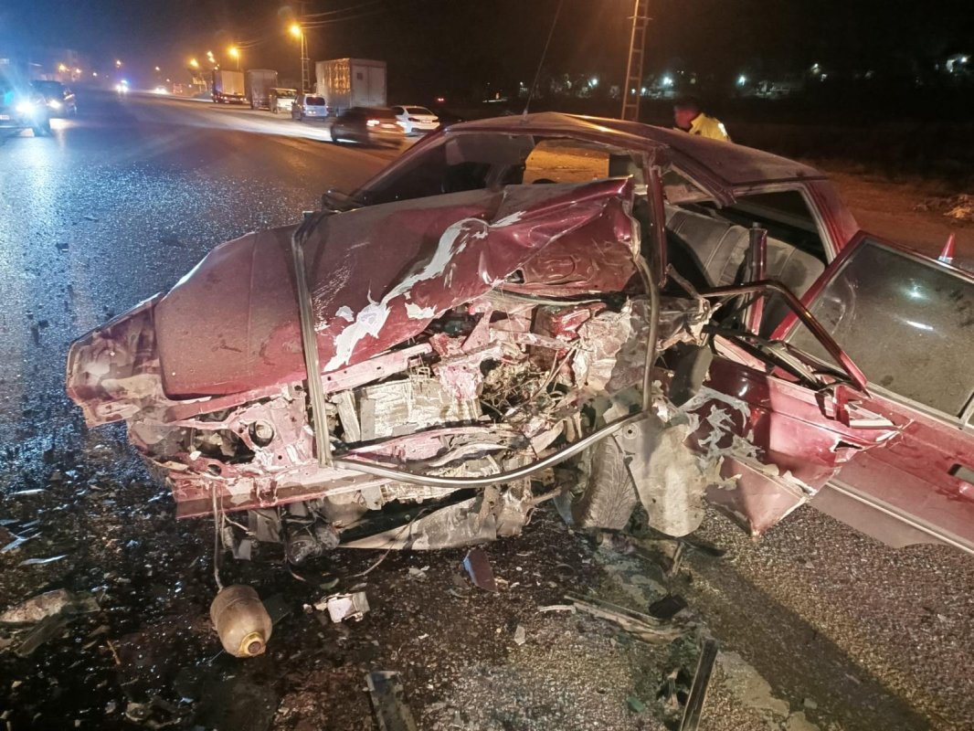 Suluova Çeltek Mevkii’nde Trafik Kazası: 1 Ölü, 2 Yaralı